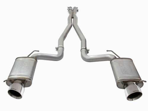 Afe - Advance Flow Engineering - 49-34063-P | AFE Power MACH Force-Xp 3 IN 304 Stainless Steel Cat-Back Exhaust System w/Polished Tip (2009-2015 CTS-V V8-6.2L sc)
