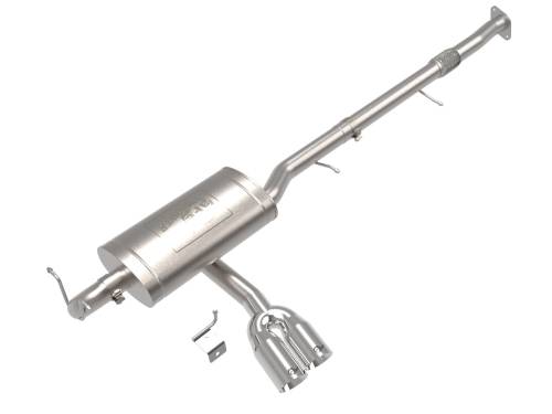 Afe - Advance Flow Engineering - 49-34142-P | aFe Power Rebel Series 3 Inch Stainless Steel Cat-Back Exhaust System With Polished Tip For GM Colorado/Canyon L4-2.7L (t)