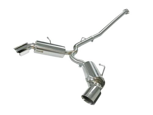 Afe - Advance Flow Engineering - 49-36023-1P | aFe Power Takeda 2-1/2 Inch 304 Stainless Steel Cat-Back Exhaust System For Toyota GR86/FR-S/BRZ H4-2.0L/2.4L | Polished Tips