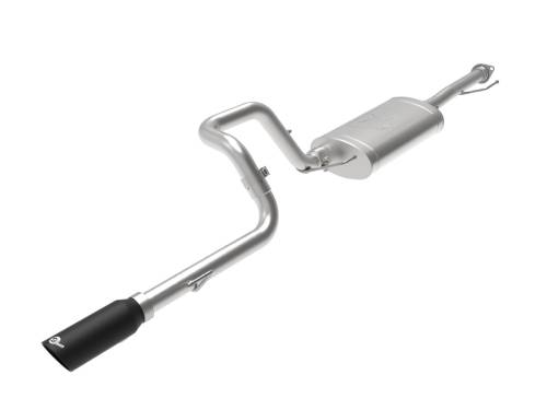 Afe - Advance Flow Engineering - 49-36040-1B | AFE Power MACH Force-Xp 2-1/2 IN 304 Stainless Steel Cat-Back Exhaust System w/Black Tip (2010-2024 4Runner V6-4.0L)
