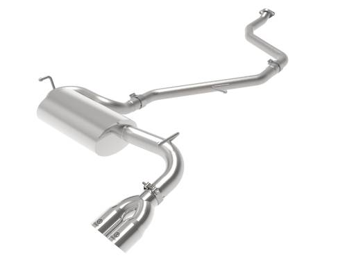 Afe - Advance Flow Engineering - 49-36047-P | AFE Power Takeda 2 IN to 2-1/2 IN 304 Stainless Steel Cat-Back Exhaust System w/Polish Tip (2011-2017 CT200h L4-1.8L)