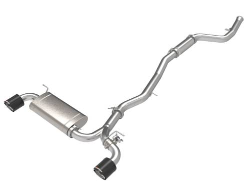 Afe - Advance Flow Engineering - 49-36050-C | AFE Power Takeda 3 IN to 2-1/2 IN 304 Stainless Steel Cat-Back Exhaust System Carbon Fiber (2021-2024 GR Supra A90 L4-2.0L t)