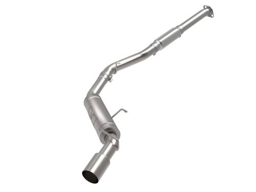 Afe - Advance Flow Engineering - 49-36057-H | AFE Power Takeda 3 IN 304 Stainless Steel Cat-Back Exhaust System w/ Brushed Tip (2013-2024 GR86 H4-2.4/2.0L)