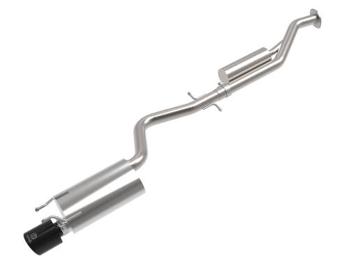 Afe - Advance Flow Engineering - 49-36058-B | AFE Power Takeda 2-1/2 IN 304 Stainless Steel Cat-Back Exhaust System w/ Black Tip (2001-2005 IS300 L6-3.0L)
