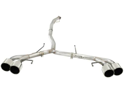 Afe - Advance Flow Engineering - 49-36108-P | AFE Power Takeda 3 IN to 2-1/2 IN 304 Stainless Steel Cat-Back Exhaust System w/Polish Tip (2009-2024 GT-R R35 V6-3.8L tt)