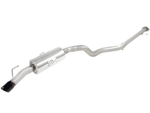 Afe - Advance Flow Engineering - 49-36109-B | AFE Power Takeda 2-1/2 IN 304 Stainless Steel Cat-Back Exhaust System w/Black Tip (2011-2014 Juke L4-1.6Lt)
