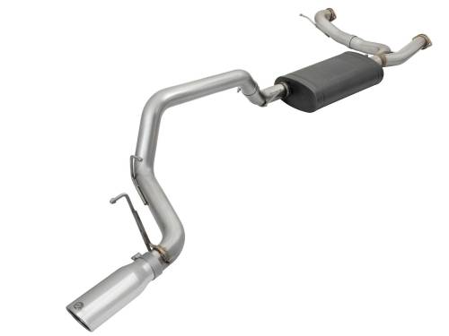 Afe - Advance Flow Engineering - 49-36114-P | AFE Power MACH Force XP 3" Cat-Back 304 Stainless Steel Exhaust System w/Black Tip (2010-2019 Patrol Y62 V8-5.6L)