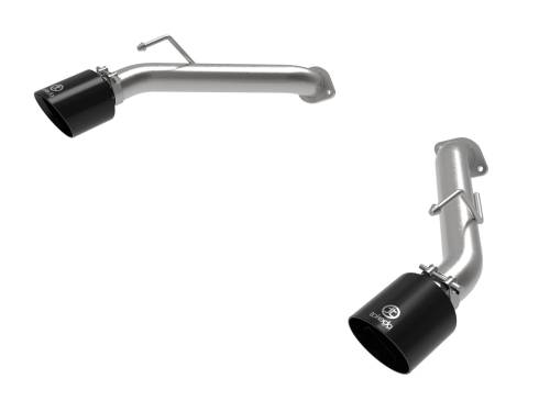Afe - Advance Flow Engineering - 49-36137-B | AFE Power Takeda 2-1/2 IN 304 Stainless Steel Axle-Back Exhaust System w/ Black Tips (2023-2024 Z V6-3.0L tt)
