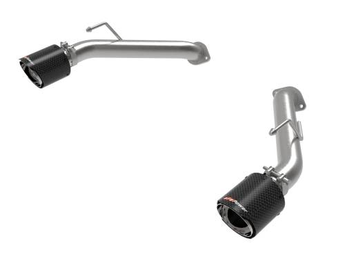 Afe - Advance Flow Engineering - 49-36137-L | AFE Power Takeda 2-1/2 IN 304 Stainless Steel Axle-Back Exhaust System w/ Blue Flame Tips (2023-2024 Z V6-3.0L tt)