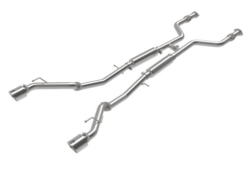 Afe - Advance Flow Engineering - 49-36138-P | AFE Power Takeda 2-1/2 IN 304 Stainless Steel Cat-Back Exhaust System w/ Polished Tips (2023-2024 Z V6-3.0L tt)