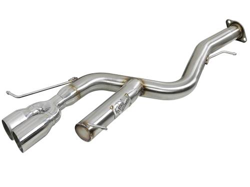 Afe - Advance Flow Engineering - 49-36302-P | AFE Power MACH Force-Xp 3 IN 304 Stainless Steel Axle-Back Exhaust System w/Polished Tip (2008-2013 135i E82/E88 L6-3.0L t)
