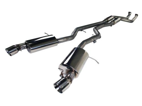 Afe - Advance Flow Engineering - 49-36306 | AFE Power MACH Force-Xp 2-3/4 IN 304 Stainless Steel Cat-Back Exhaust System (2011-2012 335i E90/92 L6-3.0L t)