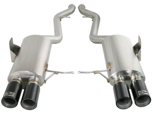 Afe - Advance Flow Engineering - 49-36311-C | AFE Power MACH Force-Xp 2-1/2 IN 304 Stainless Steel Cat-Back Exhaust System (2008-2013 M3 E90/92/93 V8-4.0L)