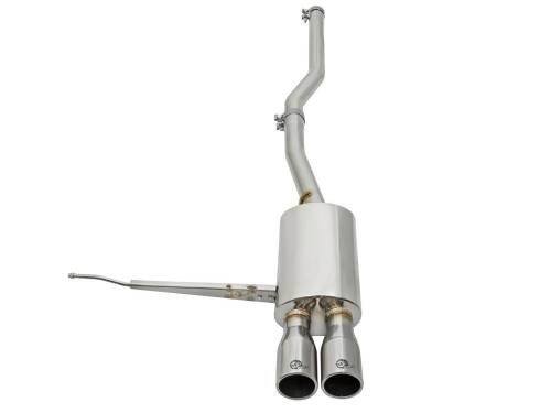 Afe - Advance Flow Engineering - 49-36331-P | AFE Power MACH Force-Xp Stainless Steel Cat-Back Exhaust System w/ Polished Tip (2015-2023 Cooper S F55/F57 L4-2.0L t)