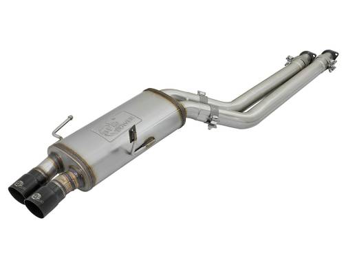 Afe - Advance Flow Engineering - 49-36332-B | AFE Power MACH Force-Xp Stainless Steel Cat-Back Exhaust System w/ Black Tip (1996-1999 M3 E36 L6-3.2L)