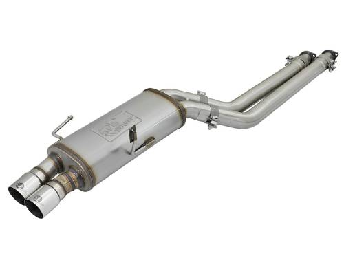 Afe - Advance Flow Engineering - 49-36332-P | AFE Power MACH Force-Xp Stainless Steel Cat-Back Exhaust System w/ Polished Tip (1996-1999 M3 E36 L6-3.2L)