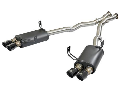 Afe - Advance Flow Engineering - 49-36339-B | AFE Power MACH Force-Xp 2-1/2 in 304 Stainless Steel Cat-Back Exhaust w/Black Tips (2006-2008 Z4 M E85 L6-3.2L)