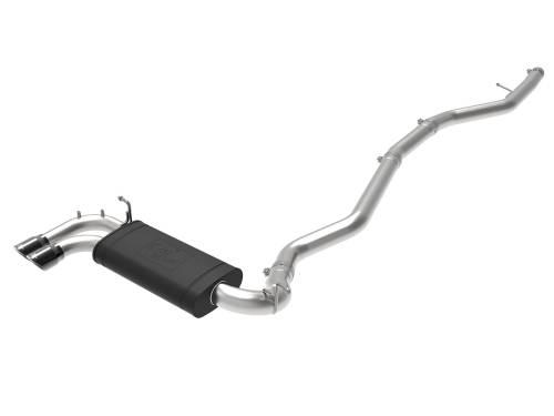 Afe - Advance Flow Engineering - 49-36345-B | AFE Power MACH Force-XP 2-1/2 IN 304 Stainless Steel Cat-Back Exhaust System w/ Black Tips (2014-2016 228i F22/23 L4-2.0L t)