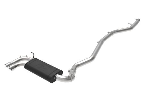 Afe - Advance Flow Engineering - 49-36345-P | AFE Power MACH Force-XP 2-1/2 IN 304 Stainless Steel Cat-Back Exhaust w/ Polished Tips (2014-2016 228i F22/23 L4-2.0L t)
