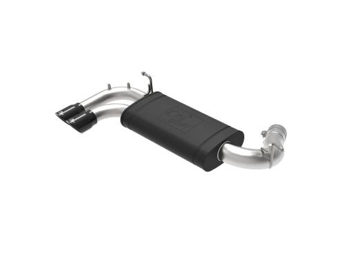 Afe - Advance Flow Engineering - 49-36346-B | AFE Power MACH Force-XP 2-1/2 IN 304 Stainless Steel Axle-Back Exhaust System w/ Black Tip (2014-2016 228i F22/23 L4-2.0L t)