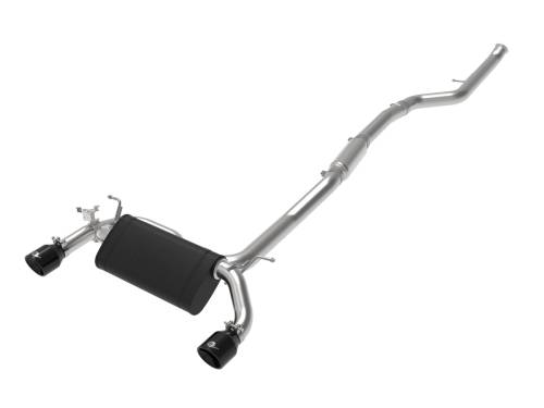 Afe - Advance Flow Engineering - 49-36347-B | AFE Power MACH Force-XP 3 IN to 2-1/2 IN 304 Stainless Steel Cat-Back Exhaust Black (2014-2016 M235i F22/23 L4-2.0L t)