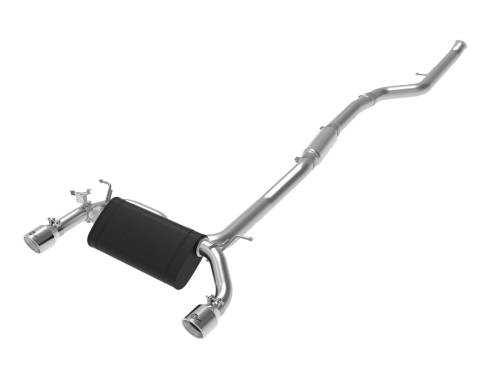 Afe - Advance Flow Engineering - 49-36347-P | AFE Power MACH Force-XP 3 IN to 2-1/2 IN 304 Stainless Steel Cat-Back Exhaust Polished (2014-2016 M235i F22/23 L4-2.0L t)