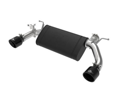 Afe - Advance Flow Engineering - 49-36348-B | AFE Power MACH Force-XP 3 IN to 2-1/2 IN 304 Stainless Steel Axle-Back Exhaust Black (2014-2016 M235i F22/23 L4-2.0L t)