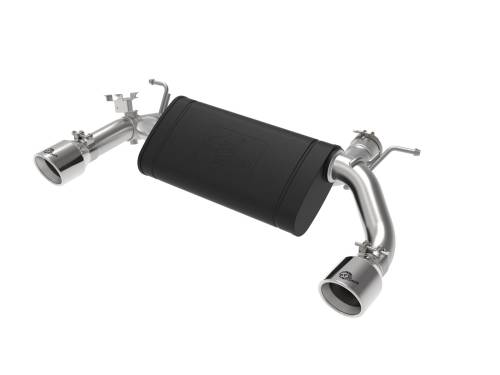 Afe - Advance Flow Engineering - 49-36348-P | AFE Power MACH Force-XP 3 IN to 2-1/2 IN 304 Stainless Steel Axle-Back Exhaust Polished (2014-2016 M235i F22/23 L4-2.0L t)