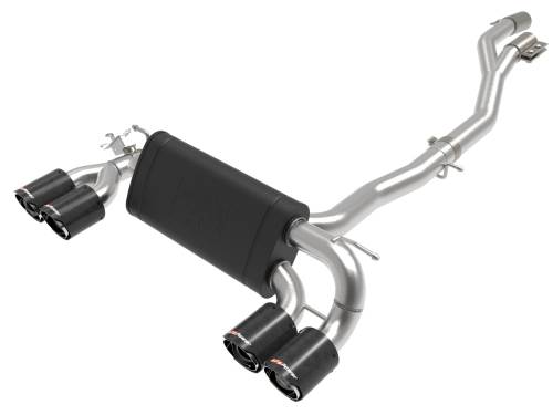 Afe - Advance Flow Engineering - 49-36350-C | AFE Power MACH Force-Xp 3 to 2-1/2 IN Stainless Steel Cat-Back Exhaust System (2019-2021 M2 F87 L6-3.0L tt)