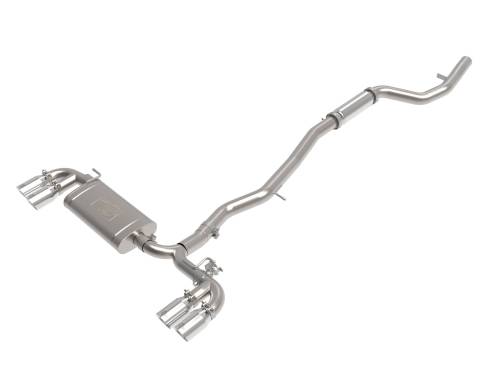 Afe - Advance Flow Engineering - 49-36352-P | AFE Power MACH Force-Xp 3 IN to 2-1/2 IN Stainless Steel Cat-Back Exhaust System Polished (2019-2024 Z4 M40i G29 L6-3.0L t)