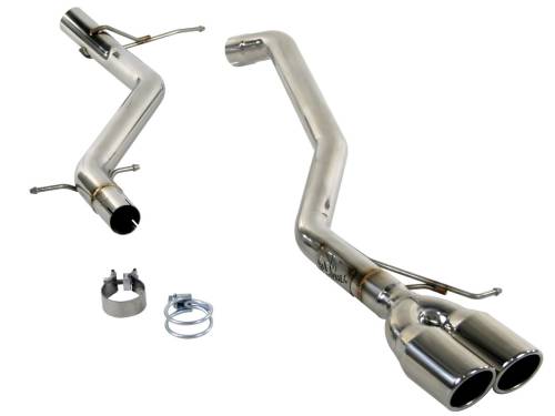 Afe - Advance Flow Engineering - 49-36401 | AFE Power MACH Force-Xp 2-1/2 in 304 Stainless Steel Cat-Back Exhaust w/Polished Tips (2009-2010 Jetta L4-2.0L tdi)