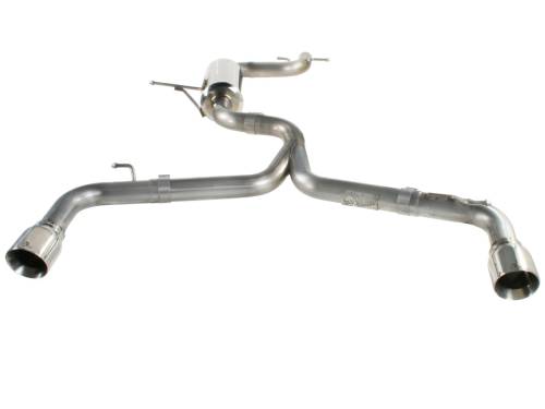 Afe - Advance Flow Engineering - 49-36407 | AFE Power MACH Force-Xp 2-1/2 in 304 Stainless Steel Cat-Back Exhaust System (2012-2016 Beetle L4-2.0L t)