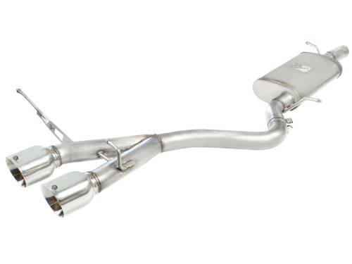 Afe - Advance Flow Engineering - 49-36408-P | AFE Power MACH Force-Xp 2-1/2 in 304 Stainless Steel Cat-Back Exhaust w/Polished Tip (2008-2008 R32 MKV V6-3.2L)