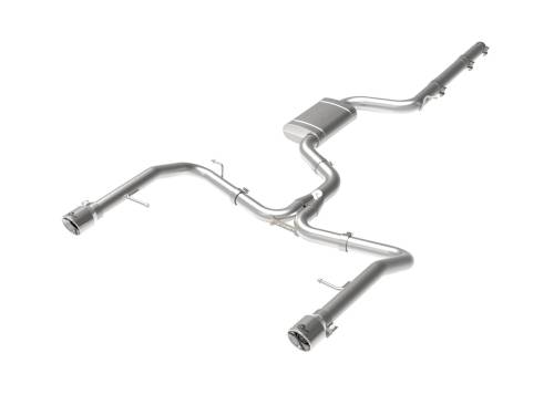 Afe - Advance Flow Engineering - 49-36432-P | AFE Power MACH Force-Xp 3 IN to 2-1/2 IN Stainless Steel Cat-Back Exhaust System Polished (2019-2021 Jetta GLI MKVII L4-2.0L t)
