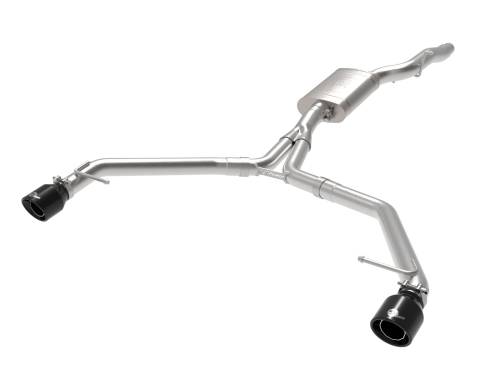 Afe - Advance Flow Engineering - 49-36437-B | AFE Power MACH Force-Xp 3 to 2-1/2 IN Stainless Steel Axle-Back Exhaust w/Black Tip (2013-2016 Allroad L4-2.0L t)