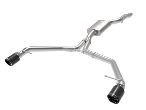 Afe - Advance Flow Engineering - 49-36437-C | AFE Power MACH Force-Xp 3 to 2-1/2 IN Stainless Steel Axle-Back Exhaust w/ Carbon Tip (2013-2016 Allroad L4-2.0L t)