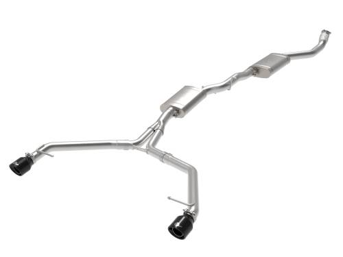 Afe - Advance Flow Engineering - 49-36438-B | AFE Power MACH Force-Xp 3 to 2-1/2 IN Stainless Steel Cat-Back Exhaust w/Black Tip (2013-2016 Allroad L4-2.0L t)