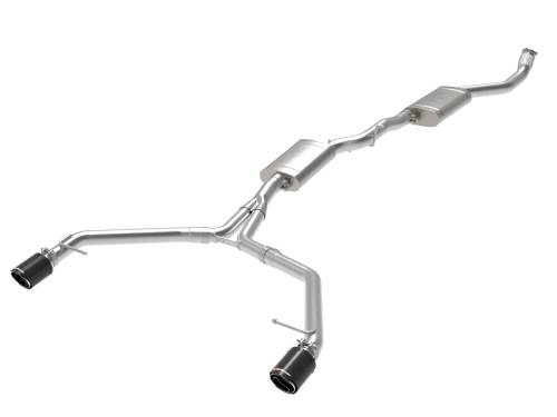 Afe - Advance Flow Engineering - 49-36438-C | AFE Power MACH Force-Xp 3 to 2-1/2 IN Stainless Steel Cat-Back Exhaust w/ Carbon Tip (2013-2016 Allroad L4-2.0L t)