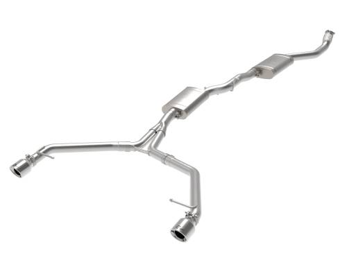 Afe - Advance Flow Engineering - 49-36438-P | AFE Power MACH Force-Xp 3 to 2-1/2 IN Stainless Steel Cat-Back Exhaust w/Polished Tip (2013-2016 Allroad L4-2.0L t)