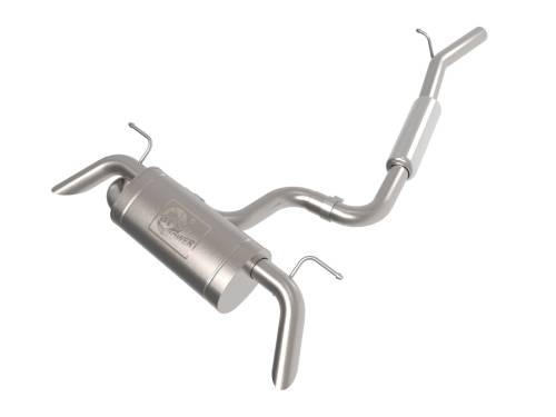 Afe - Advance Flow Engineering - 49-36444-1 | AFE Power MACH Force-Xp 2-1/2 IN Stainless Steel Cat-Back Exhaust System w/ Resonator (2019-2024 Q3 L4-2.0L t)