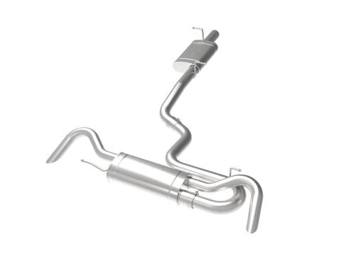 Afe - Advance Flow Engineering - 49-36452 | AFE Power MACH Force-Xp 3 IN to 2-1/2 IN 304 SS Cat-Back Hi-Tuck Exhaust System (2018-2023 Atlas L4-2.0L/V6-3.6L)