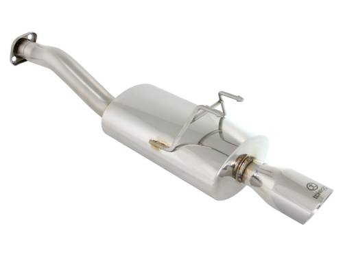 Afe - Advance Flow Engineering - 49-36603 | AFE Power Takeda 2-1/2 IN 304 Stainless Steel Axle-Back Exhaust System (2012-2015 Civic L4-1.8L)