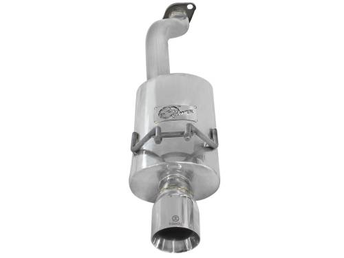 Afe - Advance Flow Engineering - 49-36610 | AFE Power Takeda 2-1/2 IN 304 Stainless Steel Axle-Back Exhaust System (2006-2011 Civic L4-1.8L)