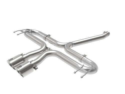 Afe - Advance Flow Engineering - 49-36625-P | AFE Power Takeda 2-1/2 IN 304 Stainless Steel Axle-Back Exhaust System w/ Polished Tips (2017-2021 Civic Sport L4-1.5L t)