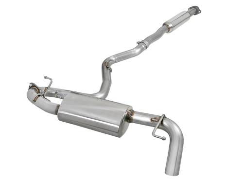 Afe - Advance Flow Engineering - 49-36803 | AFE Power Takeda 2-1/2 IN 304 Stainless Steel Cat-Back Exhaust System (2018-2023 Crosstrek H4-2.0L)