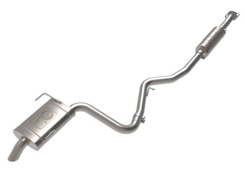 Afe - Advance Flow Engineering - 49-36808 | AFE Power Takeda 2-1/2 IN 304 Stainless Steel Cat-Back Exhaust System (2020-2024 Outback H4-2.5L)