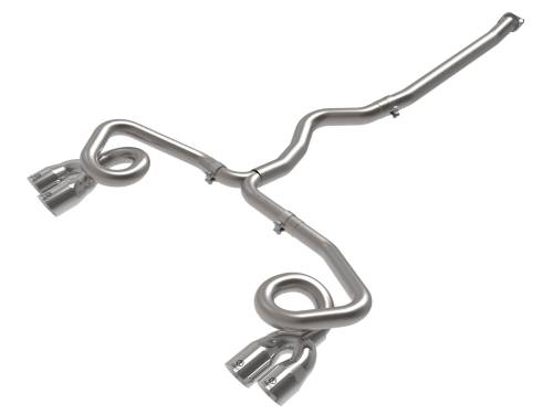 Afe - Advance Flow Engineering - 49-36809-P | AFE Power Takeda 3 IN to 2-1/2 IN 304 Stainless Steel Cat-Back Exhaust System w/Polish Tip (2022-2023 WRX H4-2.4L t)