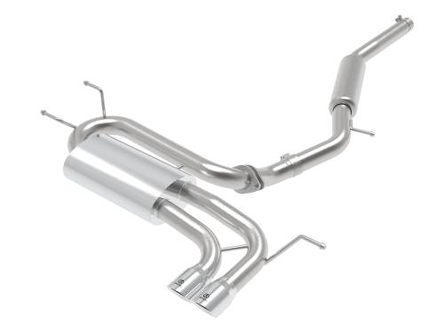 Afe - Advance Flow Engineering - 49-37005-P | AFE Power Takeda 2-1/2 IN 304 Stainless Steel Cat-Back Exhaust w/ Polished Tip (2016-2024 MX-5 Miata ND L4-2.0L)