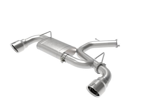 Afe - Advance Flow Engineering - 49-37009-P | AFE Power Takeda-ST 3 IN 304 Stainless Steel Axle-Back Exhaust System w/ Polished Tips (2019-2020 Veloster N L4-2.0L t)
