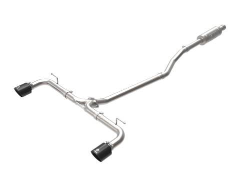 Afe - Advance Flow Engineering - 49-37015-B | AFE Power Takeda 2-1/2 IN 304 Stainless Steel Cat-Back Exhaust System w/ Black Tips (2014-2018 3 L4-2.0/2.5L)